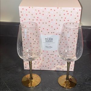 Martha Stewart wine glasses